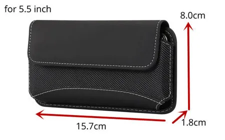 5.5 inch YIANG Для мужчин универсальный поясная сумка ткань Оксфорд 4,7/5,2/5,5/6,3/6,5/6,9 дюйма поясная сумка ячейка/мобильного телефона поясная сумка кошелек на открытом воздухе - Цвет: 5.5 inch