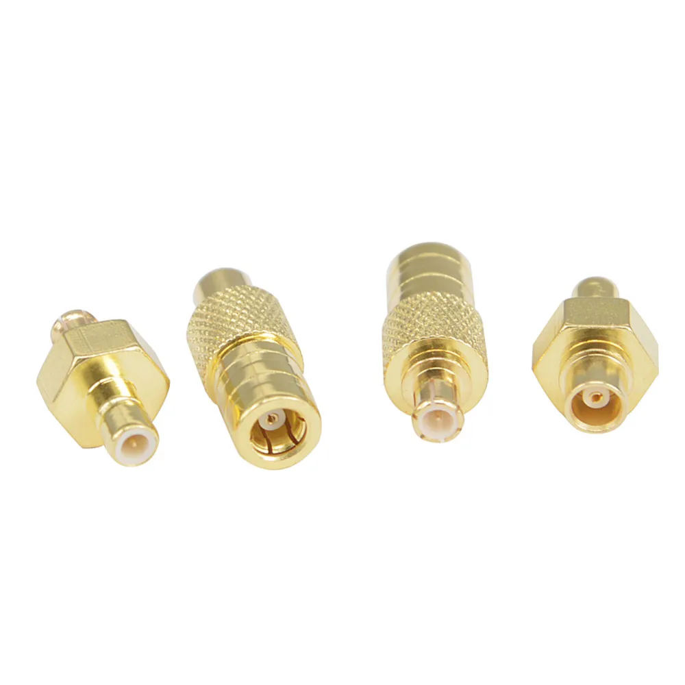 100 шт. SMB MCX RF адаптер к комплект 4 типа Male Female Coax коннектор адаптер|smb female connector|smb male