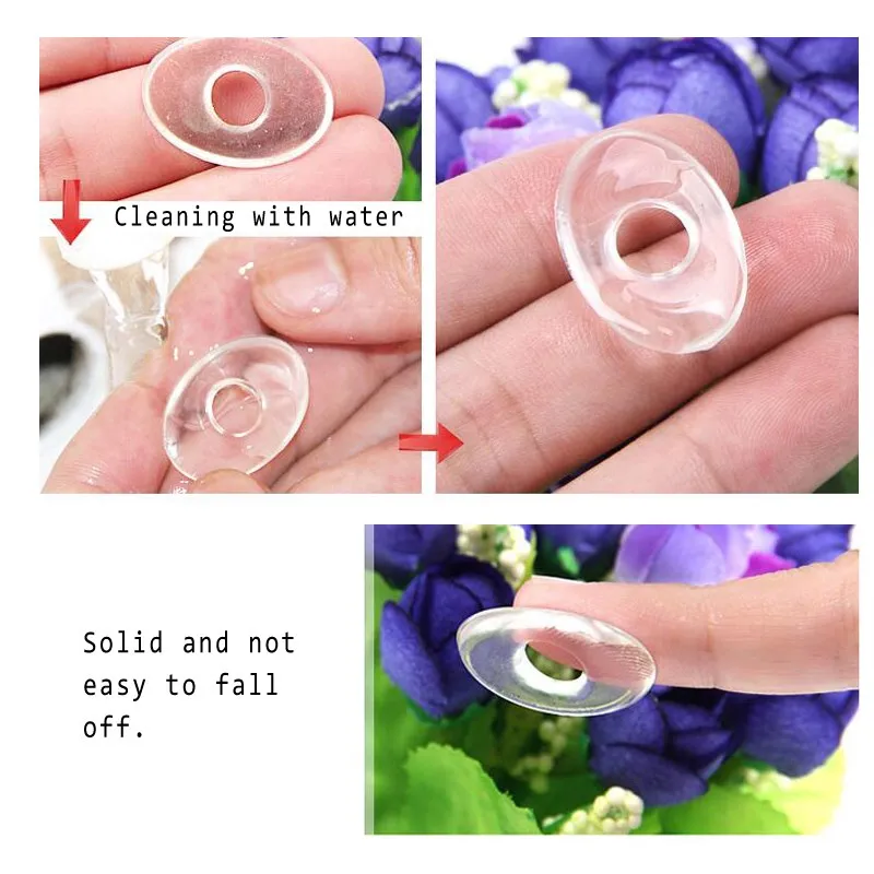 Силиконовые стельки гелевые вставки для облегчения боли наклейка обуви обувные