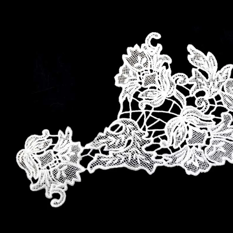 1 шт. кружевной воротник с вышивкой и цветочным кружевом|Кружево| |