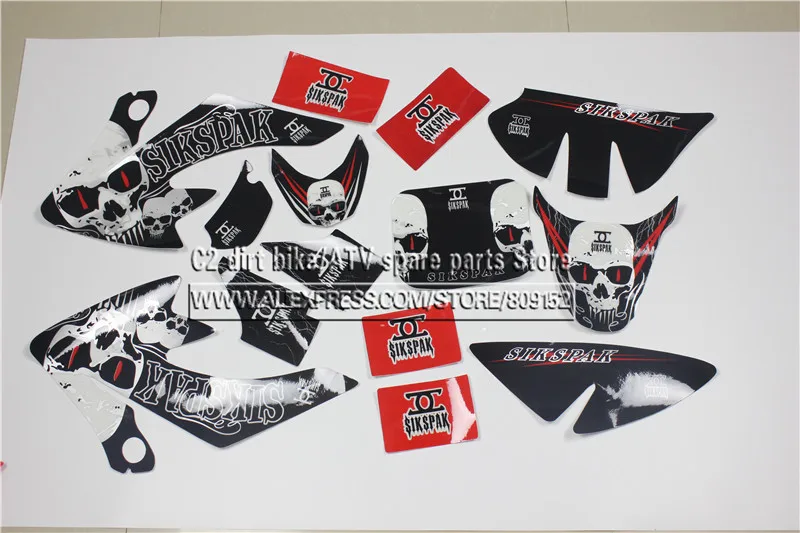 3M наклейки графические стикеры SSR Thumpstar CRF 50 CRF50 для велосипеда внедорожника