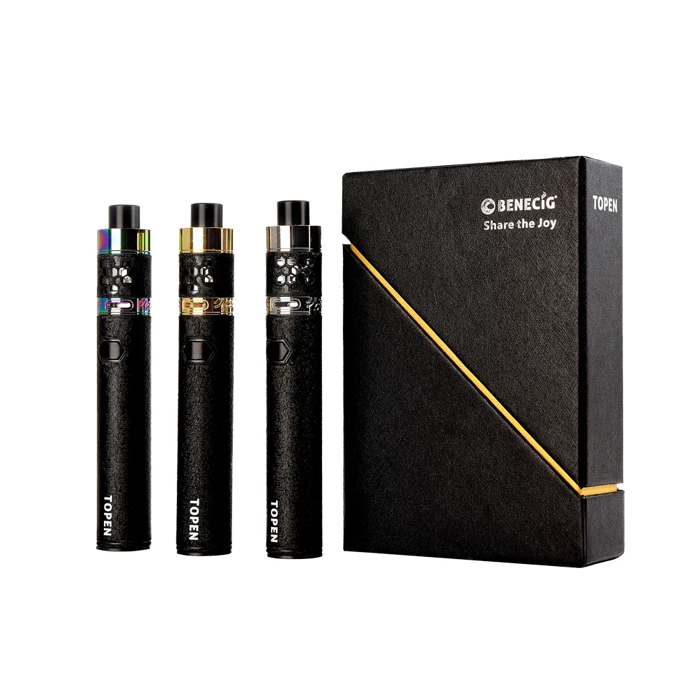 Бесплатная электронная сигарета испарителя Benecig Topen сигареты electronique 2 мл