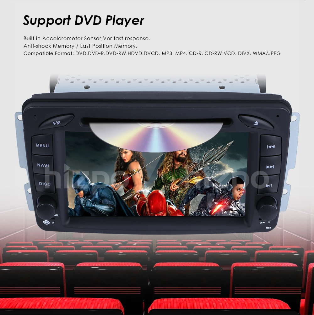 2 Din 7 дюймов Автомобильная dvd-навигационная система радио плеер для Mercedes Benz C class W203 W209 виано W639 Вито W638 MirrorLink DAB+ SWC BT