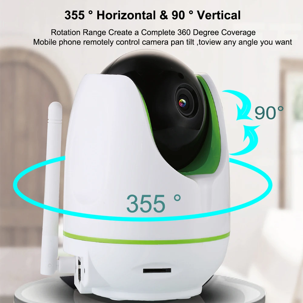 HD 1080 Домашняя безопасность Wifi IP камера двухсторонняя аудио беспроводная мини 2 0