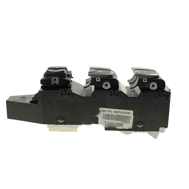 Front left glass lifting button contr Power Window Main Switch Assembly for 2013 2014 2015 Santa Fe 935702W020 93570-2W020 | Автомобили и