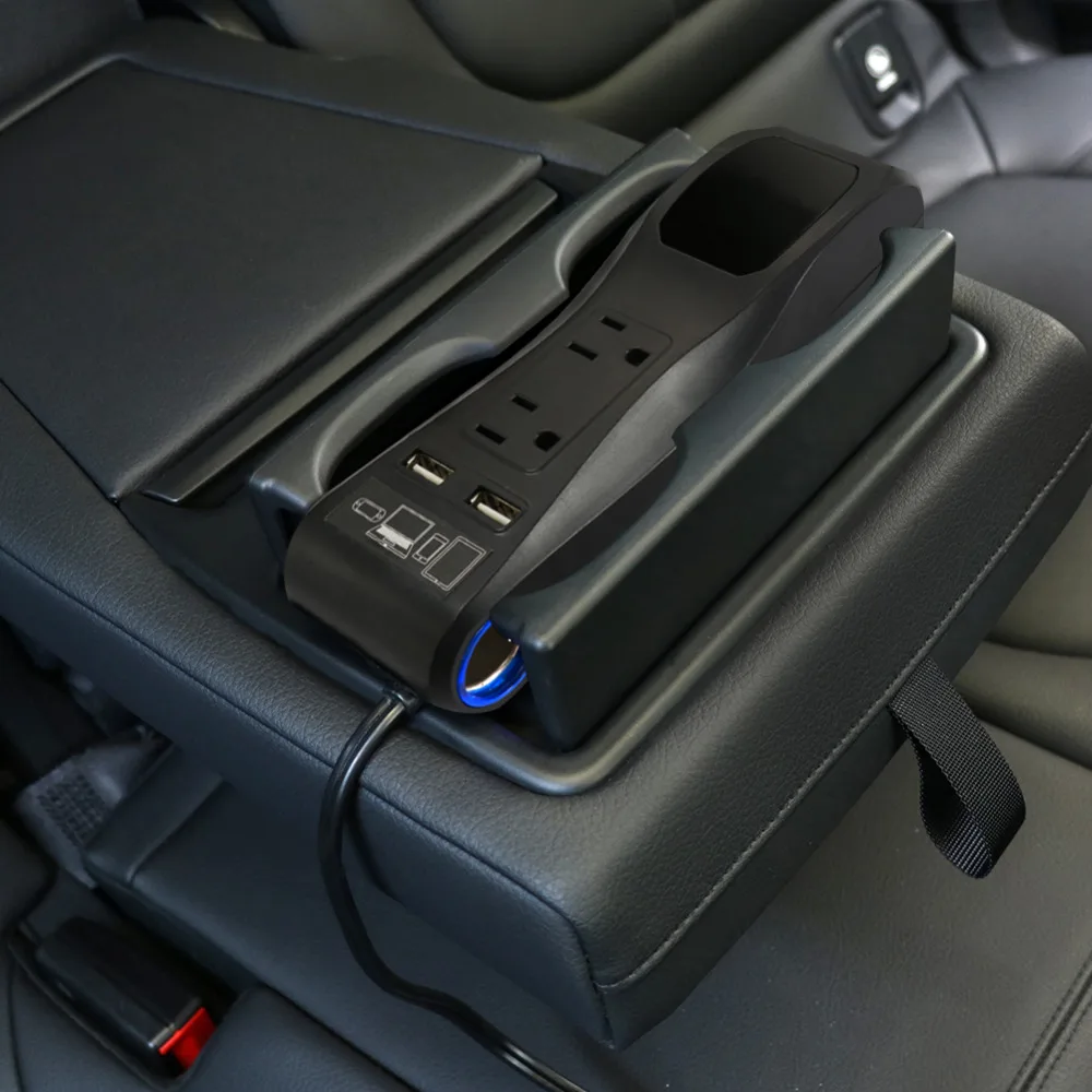 TIROL 200 Вт автомобильное зарядное устройство адаптер Инвертор двойной USB 4.8A