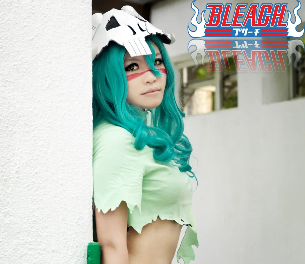 Популярные Аниме Bleach Neliel Tu Oderschvank косплэй костюм сексуальная униформа топ и рубашка настроить Хэллоуин BLEACH любой размер