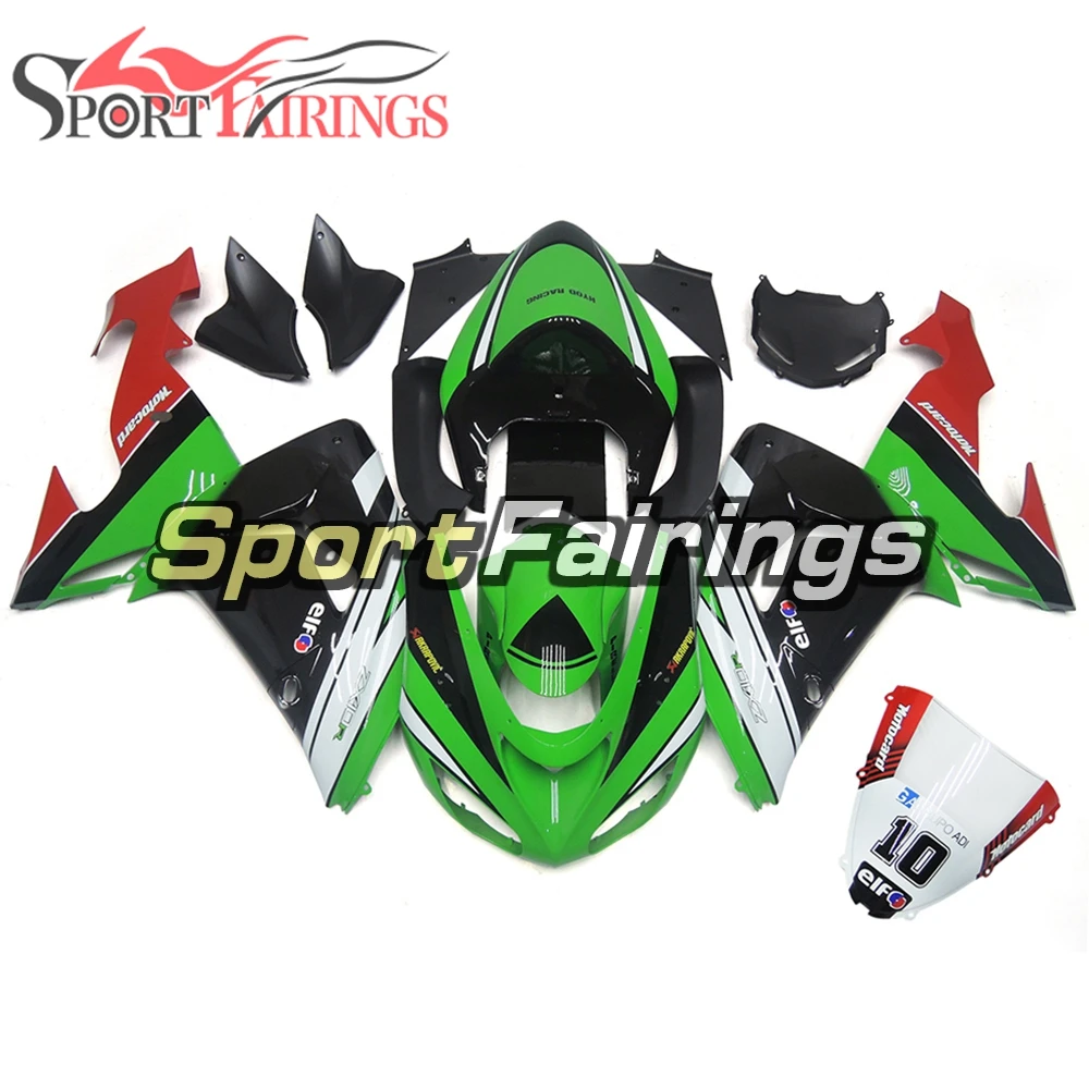 Чехлы для Kawasaki Ninja ZX 10R 06 07 ZX10R 2006 2007 полный комплект обтекателей мотоцикла ABS