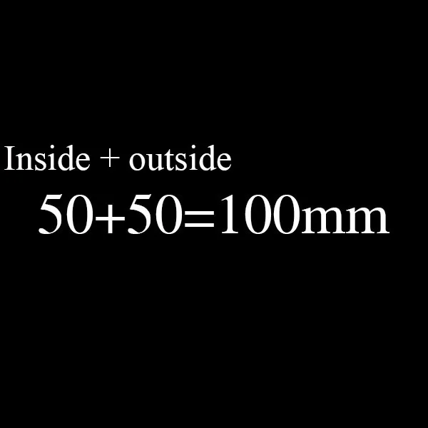100(50knob-50) Дверной цилиндр 65 70 75 80 85 90 100 мм безопасности медный замок цилиндр безопасности дверная ручка латунный ключ анти-Прай нержавеющий цилиндр - Цвет: 100(50knob-50)