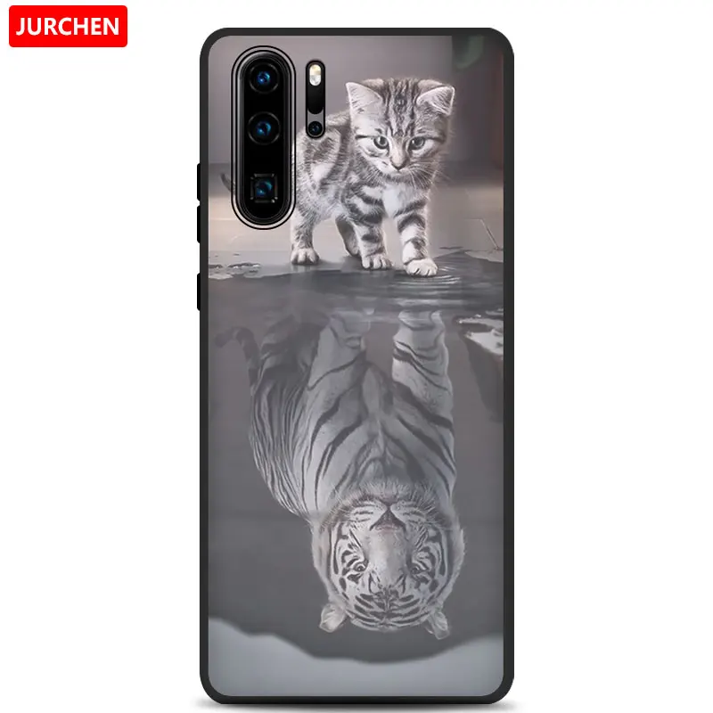 13 Чехол для телефона JURCHEN для huawei P30 Pro, чехол для huawei P30, чехол из ТПУ с рисунком, силиконовая Мягкая задняя крышка для huawei P30 P30Pro, чехол - Цвет: 13