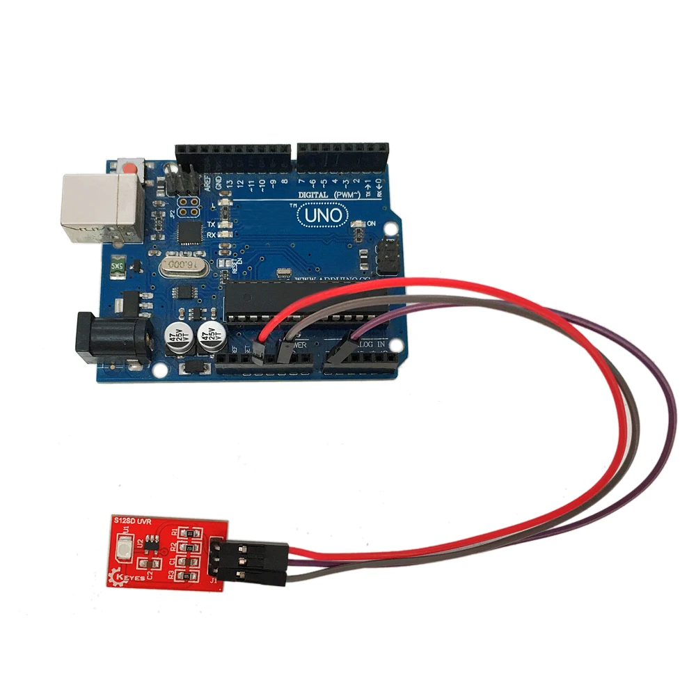 KEYES CJMCU GUVA S12SD Солнечный свет Ультрафиолетовый датчик интенсивности света для