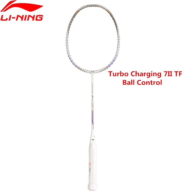 Li Ning турбо зарядка 7II TF ракетка для бадминтона спортивные ракетки управления
