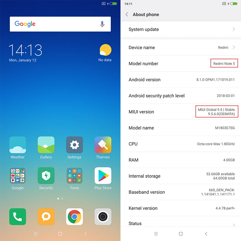 Смартфон Xiaomi Redmi Note 5 4 Гб + 64 ГБ полный экран 99 дюйма Snapdragon 636 4G LTE двойная камера 4000