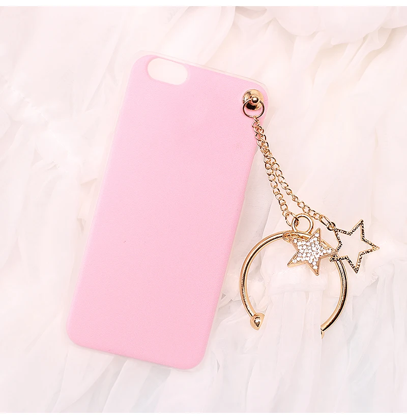 Для iPhone 4 4S 5 5S 6 6 S 7 7 S 8 Plus X звезда кулон мобильный чехол для телефона чехол сумка накладка на корпус маска