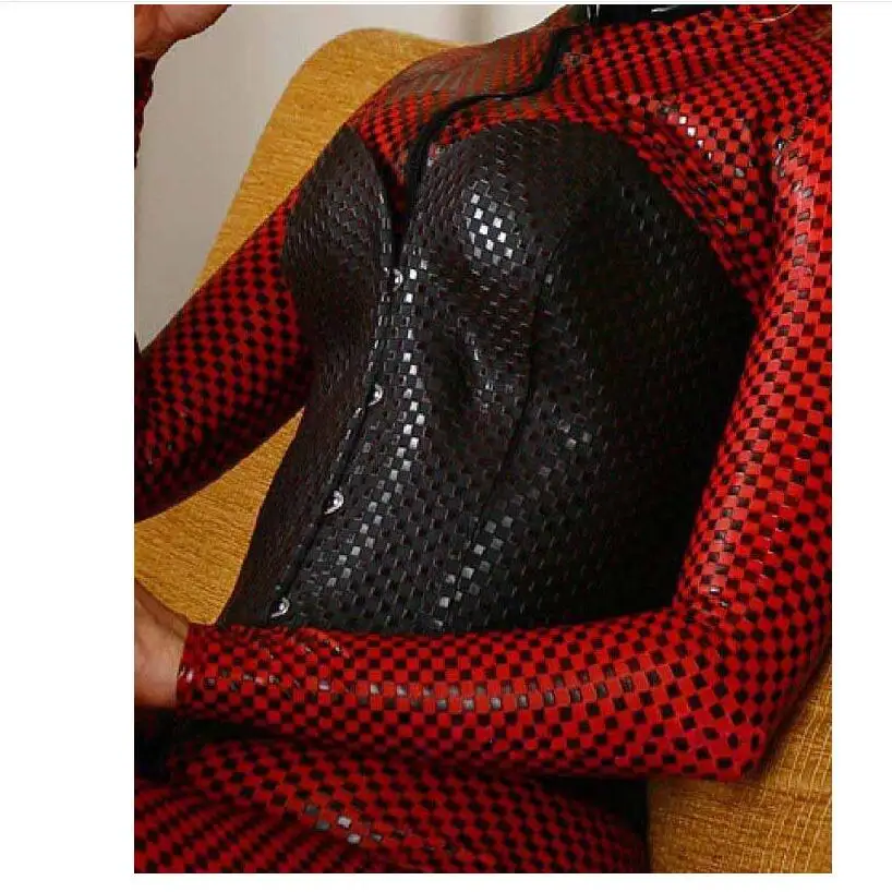 Сексуальный черный кожаный бондаж сексуальные костюмы для женщин эротический