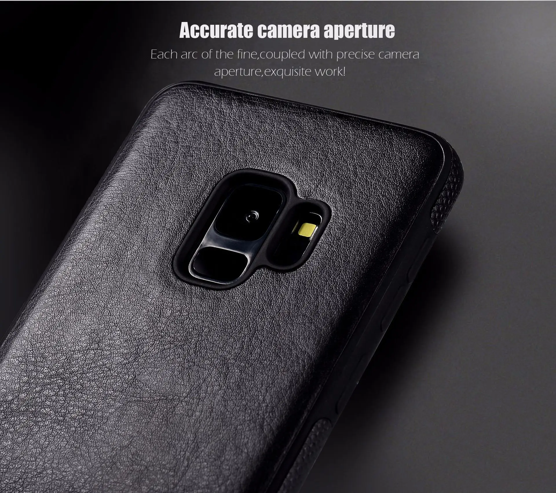 Luxury Leather Phone Cover Case For Samsung Galaxy S9 Plus S8 S7 Edge Fitted Funda |