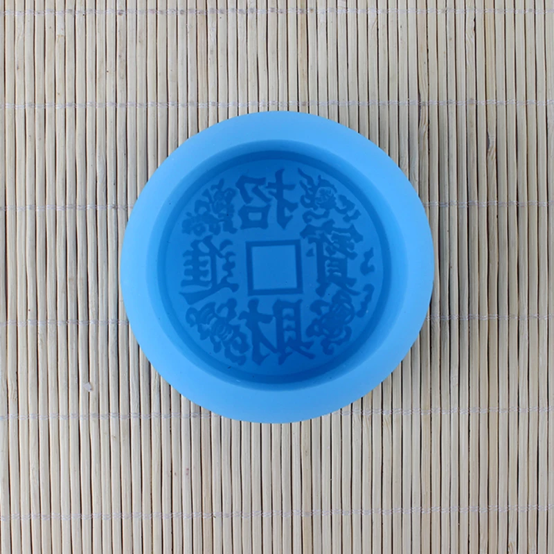 3D форма для мыла древняя монет с алфавитом Силиконовые формы ручной работы