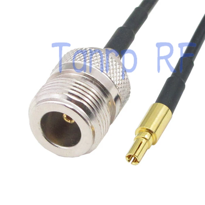 

10 шт. 6in CRC9 штекер к N гнездовой разъем RF адаптер 15 см отрезок коаксиальный Джампер кабель RG174 Удлинительный шнур