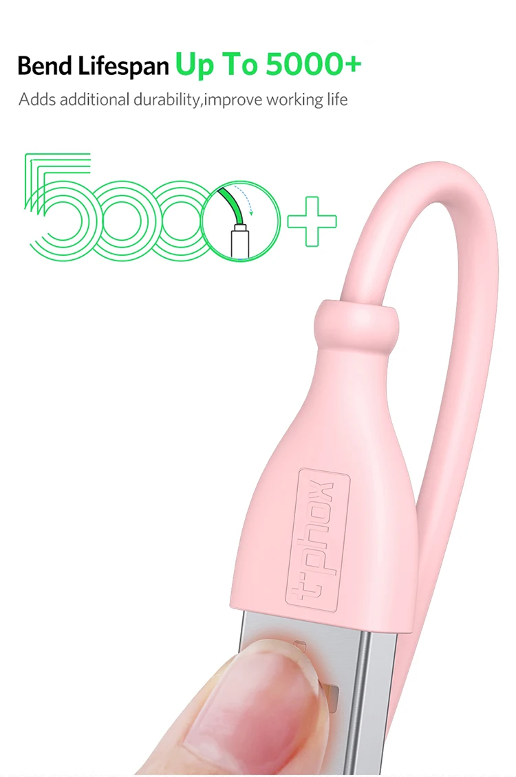 T-phox Micro USB кабель 3A Быстрая зарядка USB кабель для передачи данных для samsung Xiaomi LG планшет Android мобильный телефон usb зарядный шнур