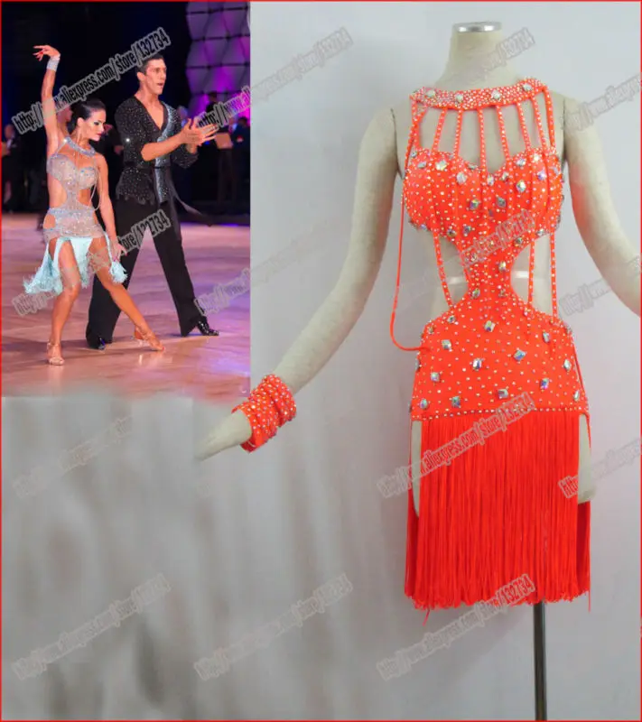 Бальное платье для латинских танцев/Вальс Танго девочек/женщин современный