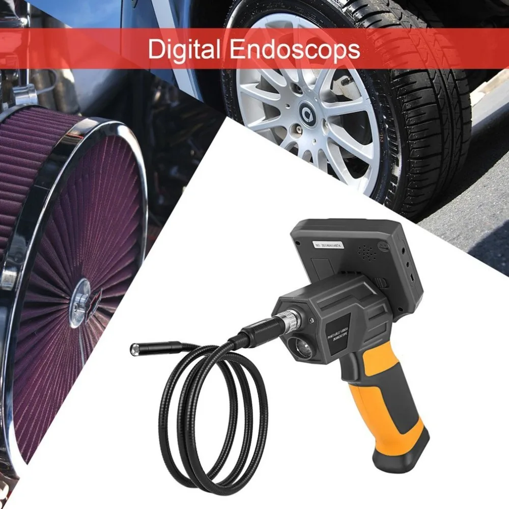 High Qaulity LCD Industrial Endoscope Portable Digital Wireless Recordable Video Borescope Drop Shipping Wholesale Supplier | Инструменты