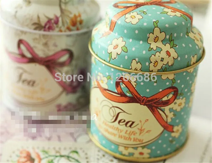 200 шт./лот жестяная коробка для хранения конфет кофе чая контейнер банка | Дом и
