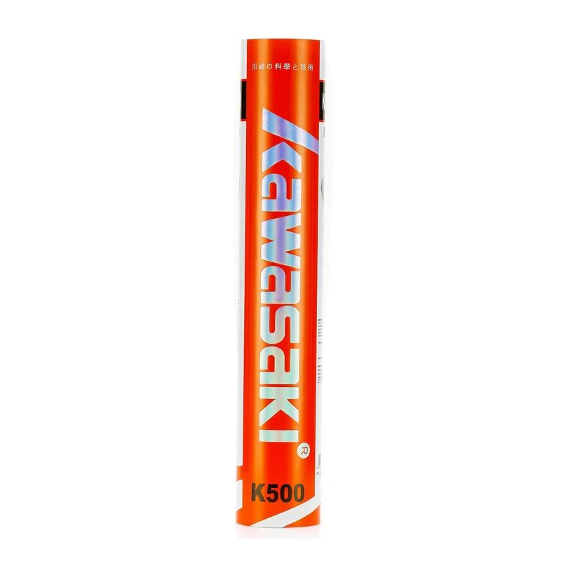 12 шт./лот КАВАСАКИ Кинг Конг 500 гусиное перо волан скорость 77 Прочный бадминтон