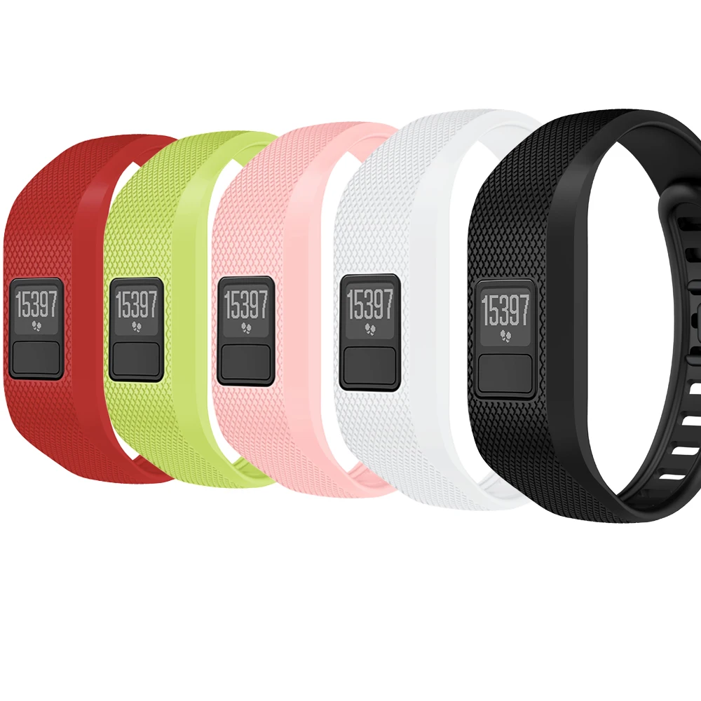Спортивный ремешок для часов Garmin Vivofit 3 сменный мягкий силиконовый аксессуар