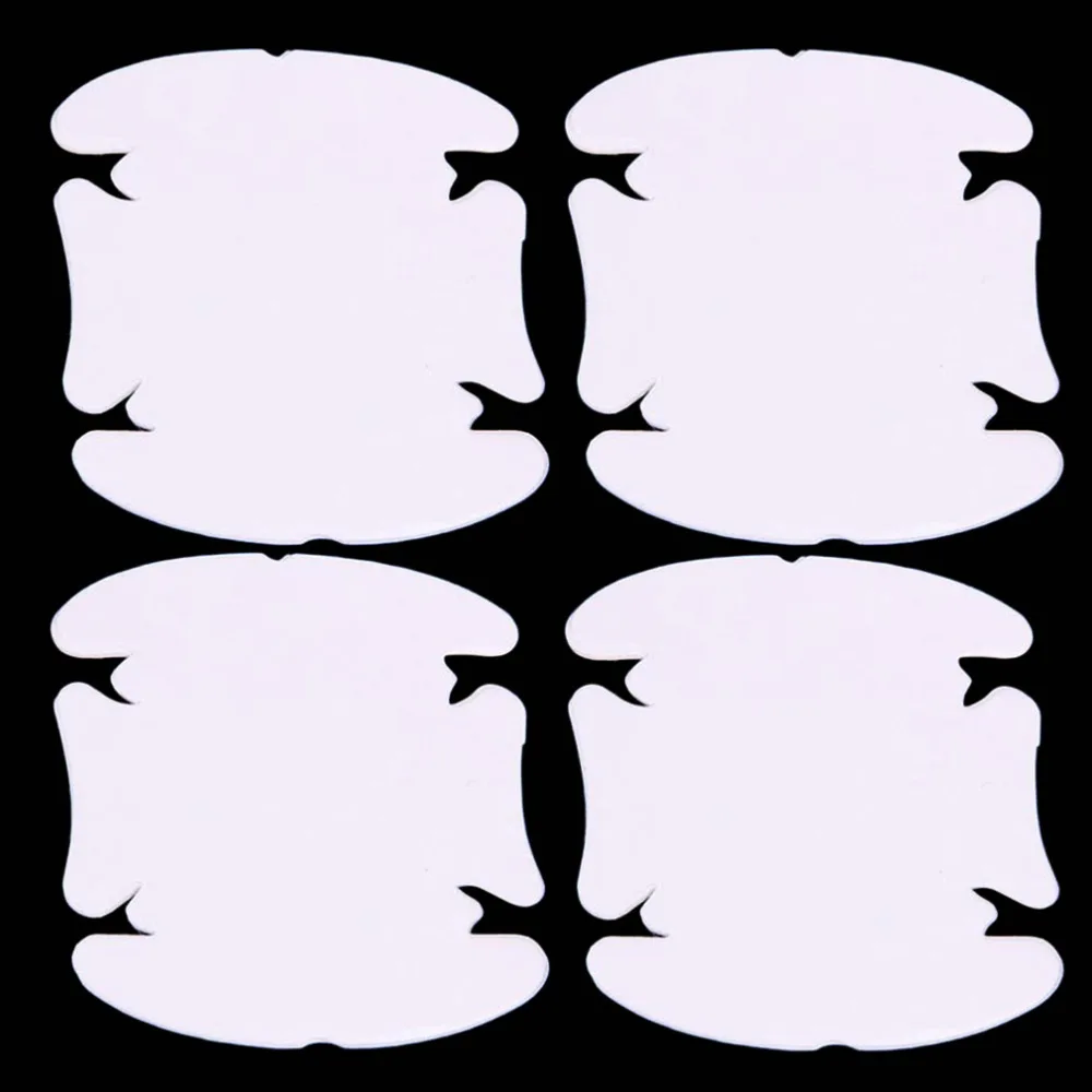 4 листа клейкая пленка для защиты от царапин на дверной ручке автомобиля|Антенны|