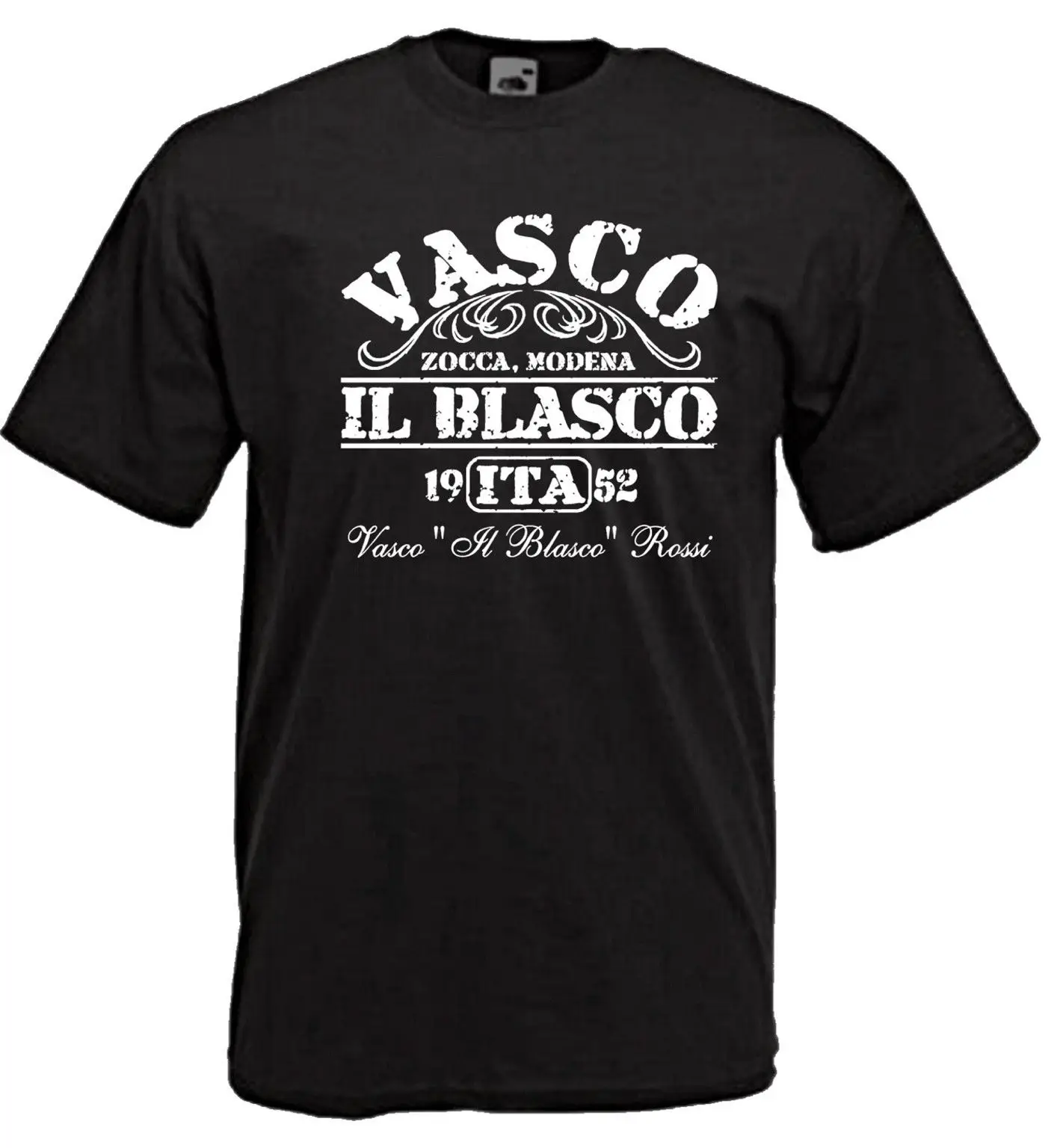 Футболка MAGLIETTA ANGRAFE VASCO ROSSI MUSICA CANTANTE S M L XL XXL XXXL|Мужские футболки| |