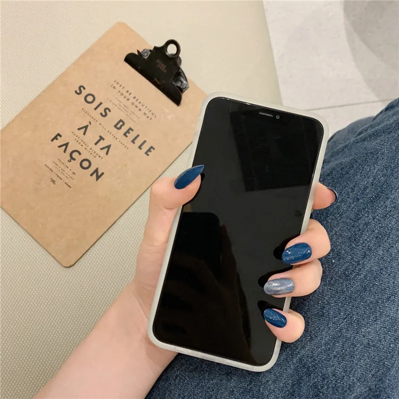 Черный белый мраморный камень полный покрытый узор чехол для телефона iPhone XS MAX 6 6s