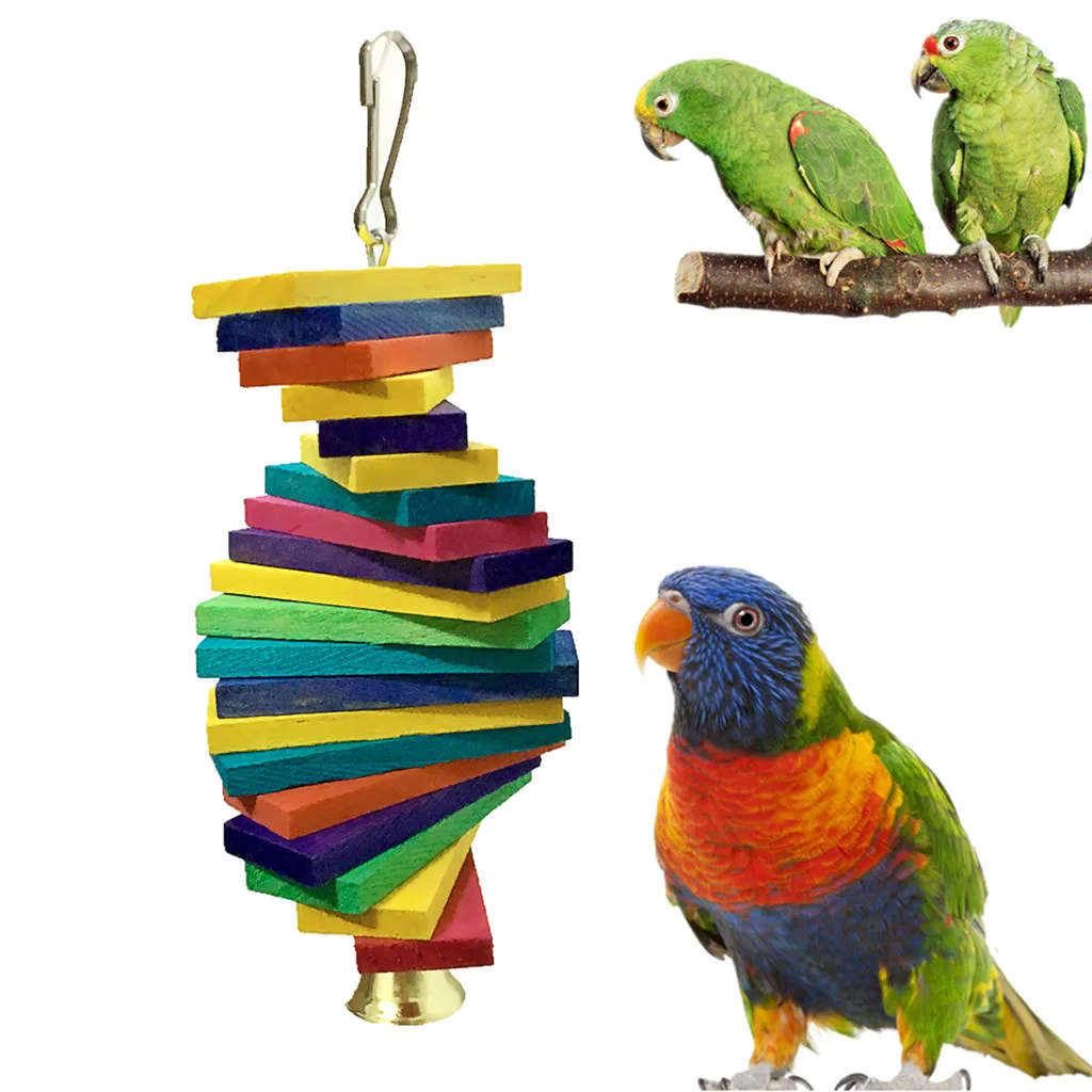 Хит продаж 2019 Висячие строительные блоки для домашних животных подвеска в клетку