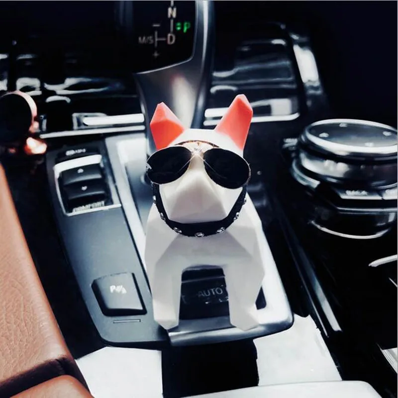 Автомобильное украшение французский бульдог игрушка кукла освежитель воздуха