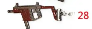28 HSIC PUBG оружие Kar98K AKM Модель брелок АК 47 игрушки брелоки в виде оружия llaveros chaviro sleutelhanger брелок держатель Drosphipping - Цвет: 28