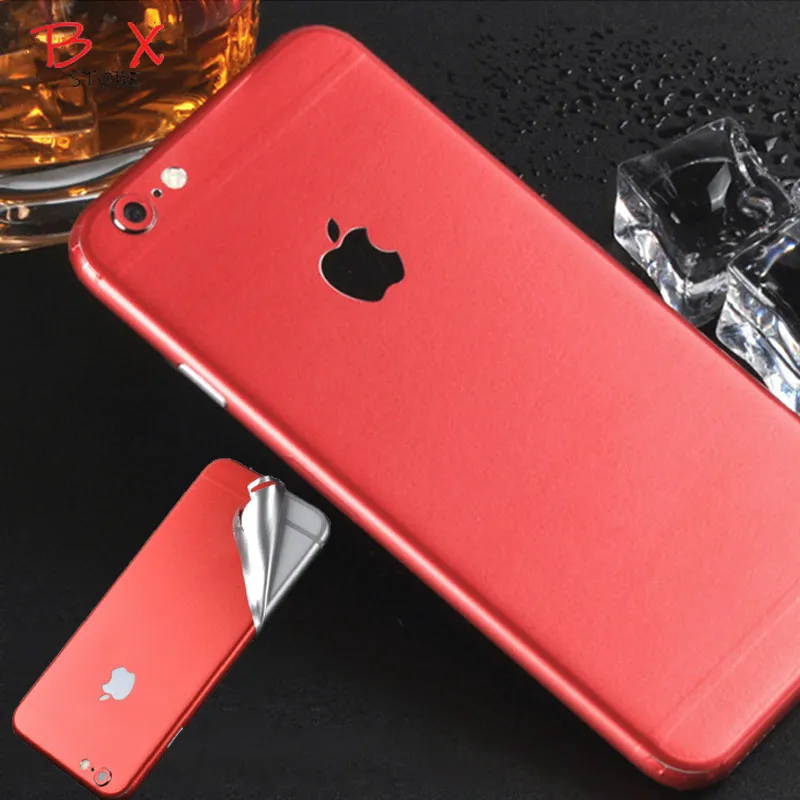 Прочная ПВХ наклейка для телефона s iPhone 8 6 6S 7 Plus задняя защитная пленка IPhone XS X
