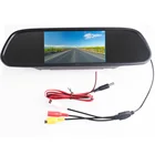 Цветное зеркало заднего вида для автомобиля, 5,0 дюйма, 5,0 дюйма, TFT LCD, монитор, видео, DVD-плеер, автомобильная аудиосистема, Автомобильная камера заднего вида