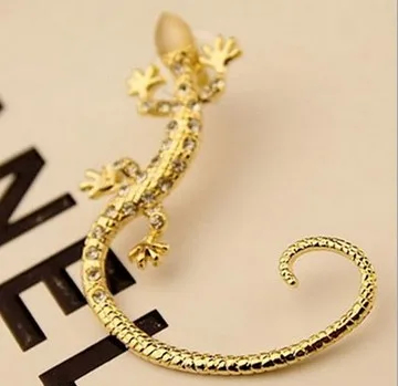 Ювелирные изделия Ahmed Модные Винтажные корейские серьги Gecko куртки для женщин