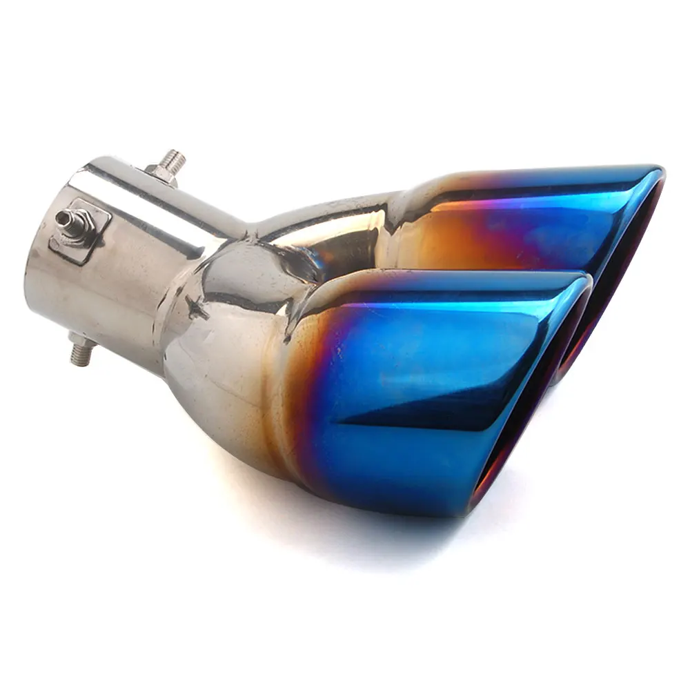 63 мм авто глушитель наконечник модифицированный автомобильный Стайлинг