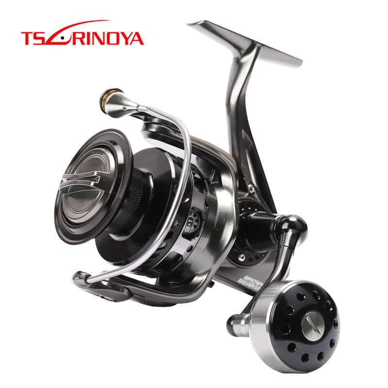 

TSURINOYA Fishing Reel BROWN BEAR 4000 5000 6000 7000 9+1BB 12-20KG Max Drag Saltwater Spinning Reel Full Metal Lure Wheel Pesca