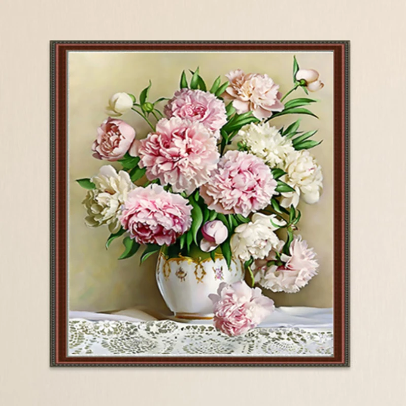 Алмазная живопись новостей динамический набор сделай сам Детская игрушка пион