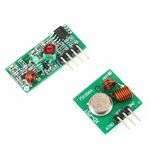 10 шт. 433 мгц радиочастотный передатчик и приемник link kit для Arduino/ARM/MCU|kit for arduino|rf