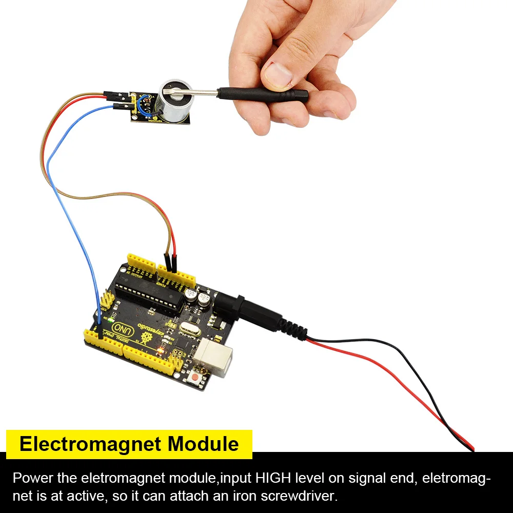 Новинка! Keyestudio электромагнитный модуль для Arduino DIY проектов
