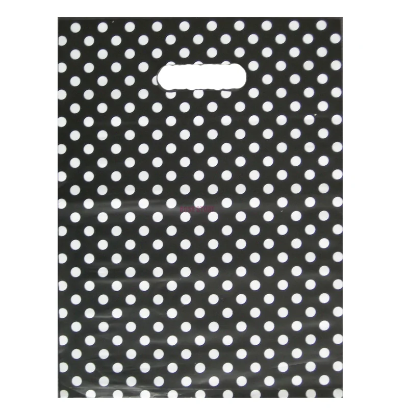 Оптовая продажа 100 шт./лот 25x35 см большие пластиковые пакеты для покупок упаковка