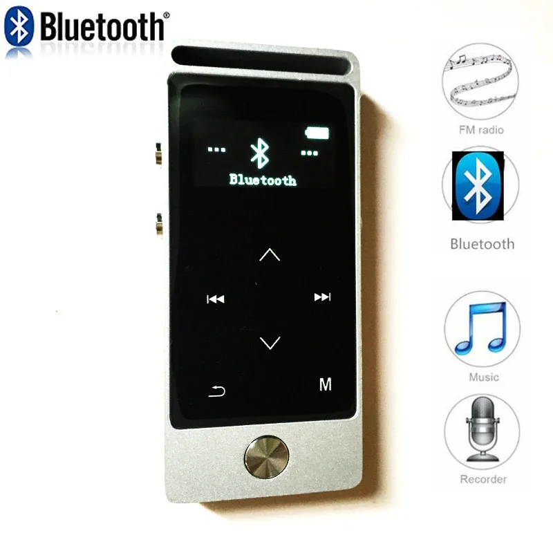 Сенсорный экран Bluetooth без потерь MP3 8 Гб benjie s5 металл высокое качество звука музыкальный плеер для начинающих без потерь RUIZUX06
