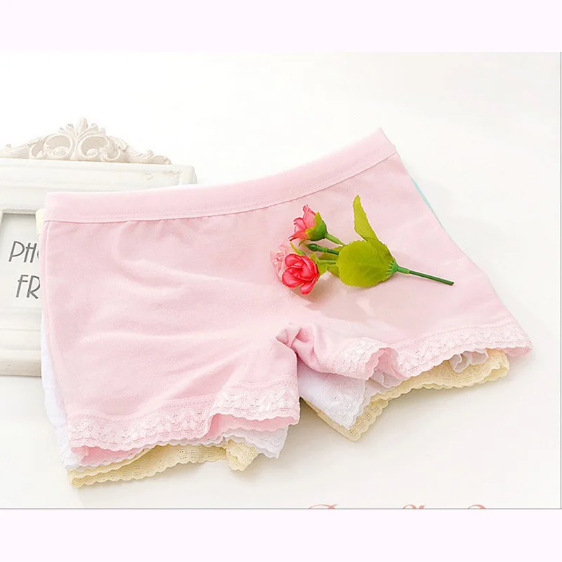 Хлопковые трусы боксеры для девочек 2 11 лет 6 шт./лот|children's underwear|panties kidschildren panties