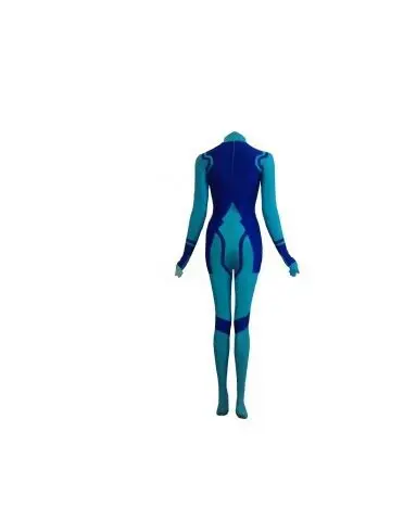 Metroid Zero Mission Samus костюм Aran лайкра спандекс Zentai для женщин и девушек | Тематическая
