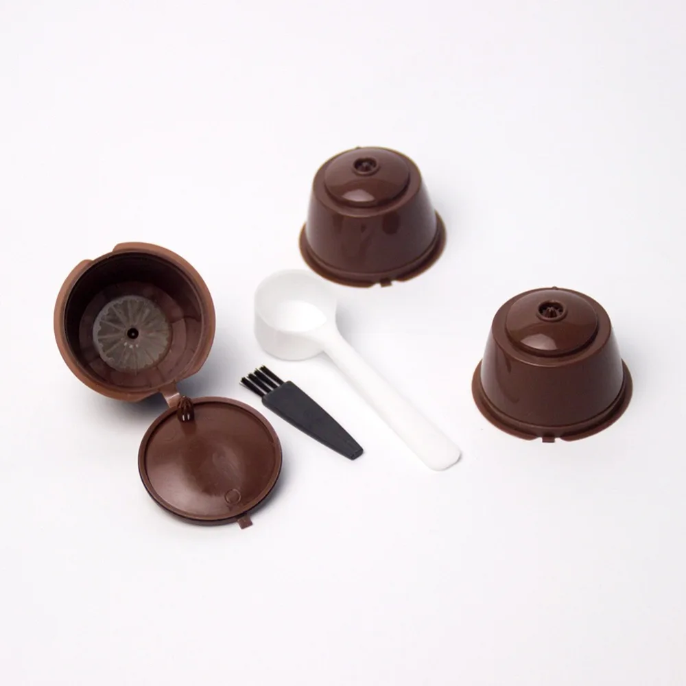 3 шт многоразовые кофейные капсулы с кофе Кофеварка Pod чашка Cafeteira кофейные фильтры для Nescafe dolcee Gusto машины