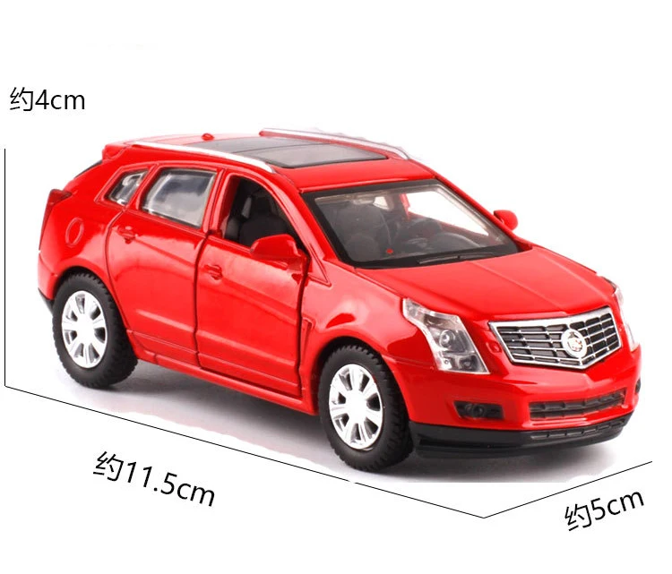 CAIPO 1:43 Cadillac SRX модель автомобиля из сплава с откидной крышкой литая металлическая