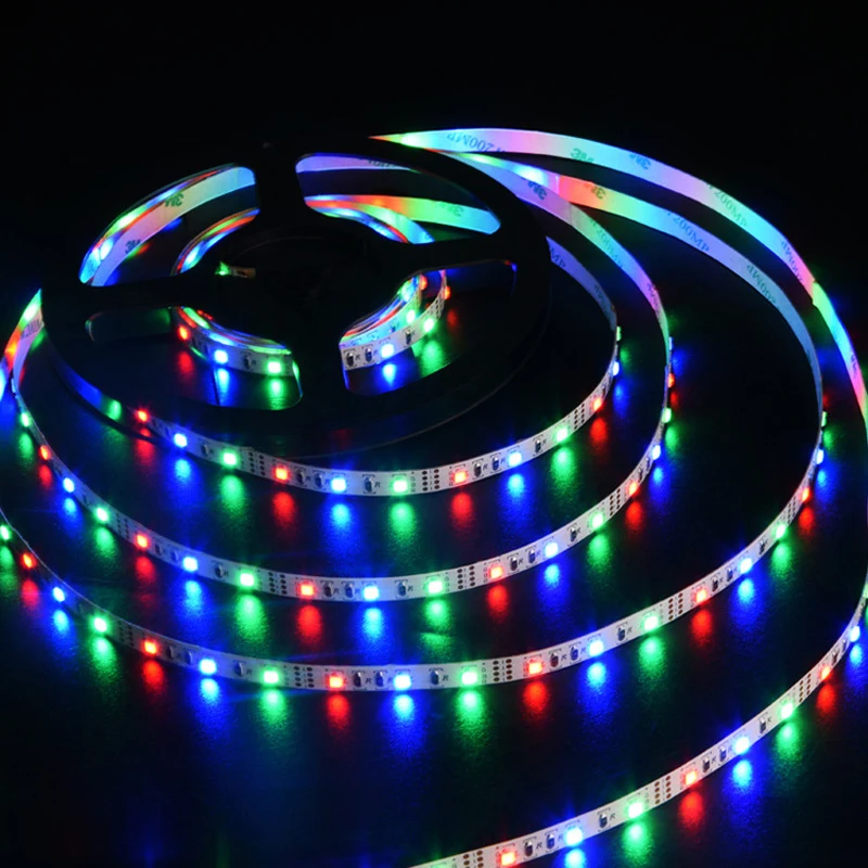 USB Светодиодная лента 3528 5V ТВ фоновая RGB/белый/теплый белый 50 см 1 м 2 3 4 5 экран фон