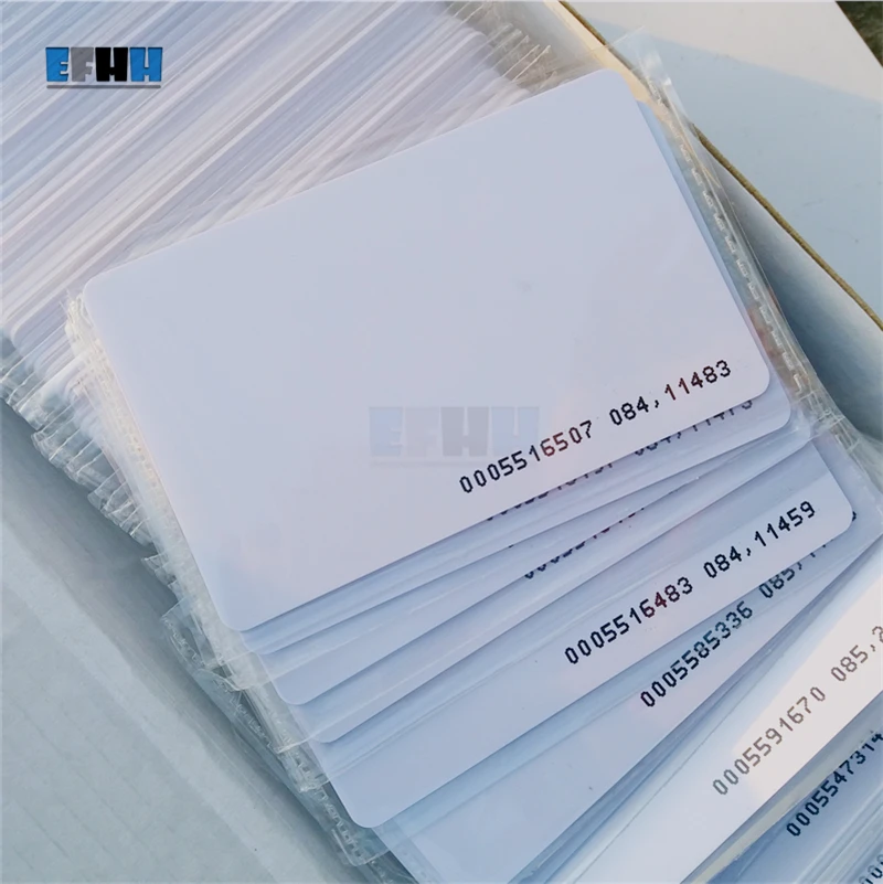 125 кГц TK4100/EM4100 rfid карта только для чтения идентификационная Карта доступа|card